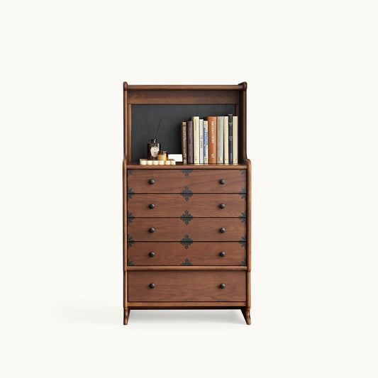 Alden Vintage Drawer Storage Cabinet with Entryway Organizer