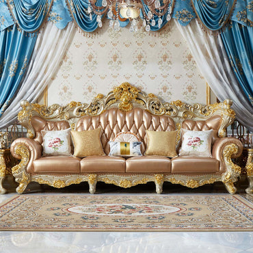 Versailles Imperial Sofa Set – Luxury French Rococo Living Room Collection