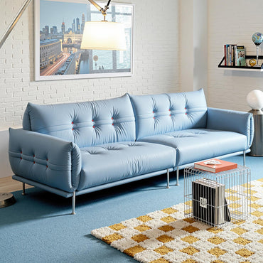 Shelby Genuine Leather Sofa (79” / 87” / 95” / 102”)