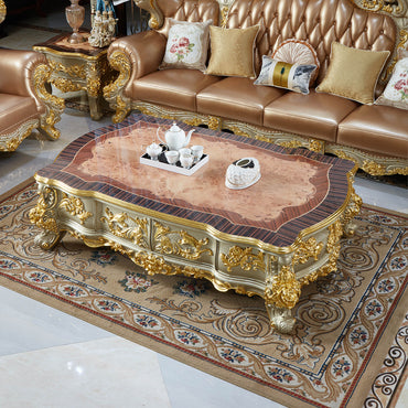 Versailles Royale Coffee Table – French Rococo Luxury Center Table