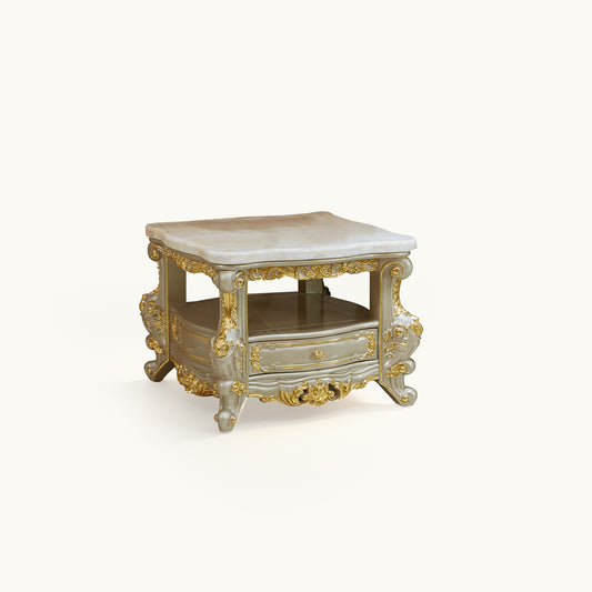 Palais Doré Accent Cabinet – French Luxury End Table Collection