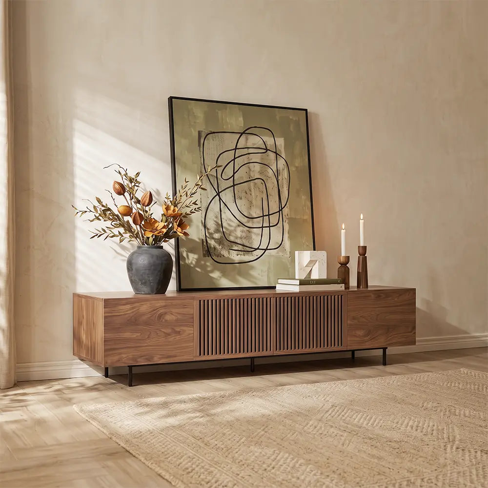 FamiDear, Clean lines, smart storage, and cable-friendly designs create a living space that feels both stylish and organized.