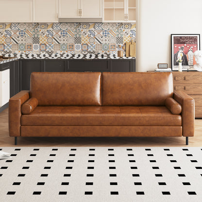 Modern Leather Sofa for Living Room