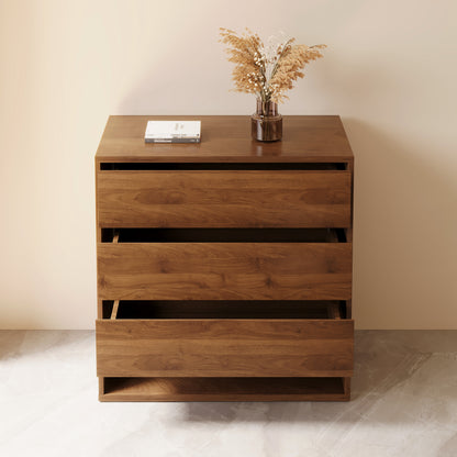 Cabinet CWG599B2 Mid-Century Modern with 3 Drawers Easy-Access Storage 29.52"