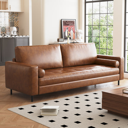 Modern Leather Sofa for Living Room
