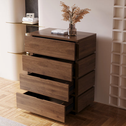 Cabinet CWG599B2 Mid-Century Modern with 4 Drawers 21.65"