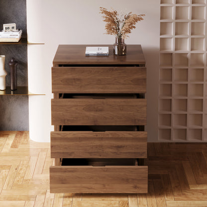 Cabinet CWG599B2 Mid-Century Modern with 4 Drawers 21.65"