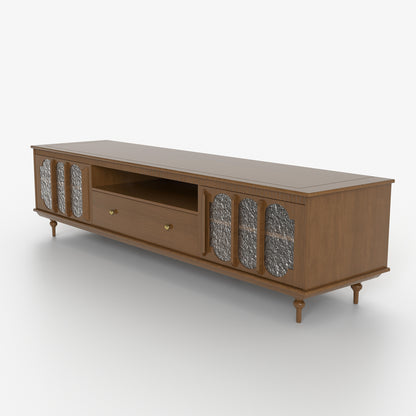 TV Stand DSG2183 Mid-Century Modern Cable Management Spacious Storage 78.74"