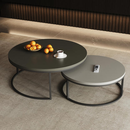 Coffee Table ZHCJG119 Modern Rotundity 55.2" (Set of 2)