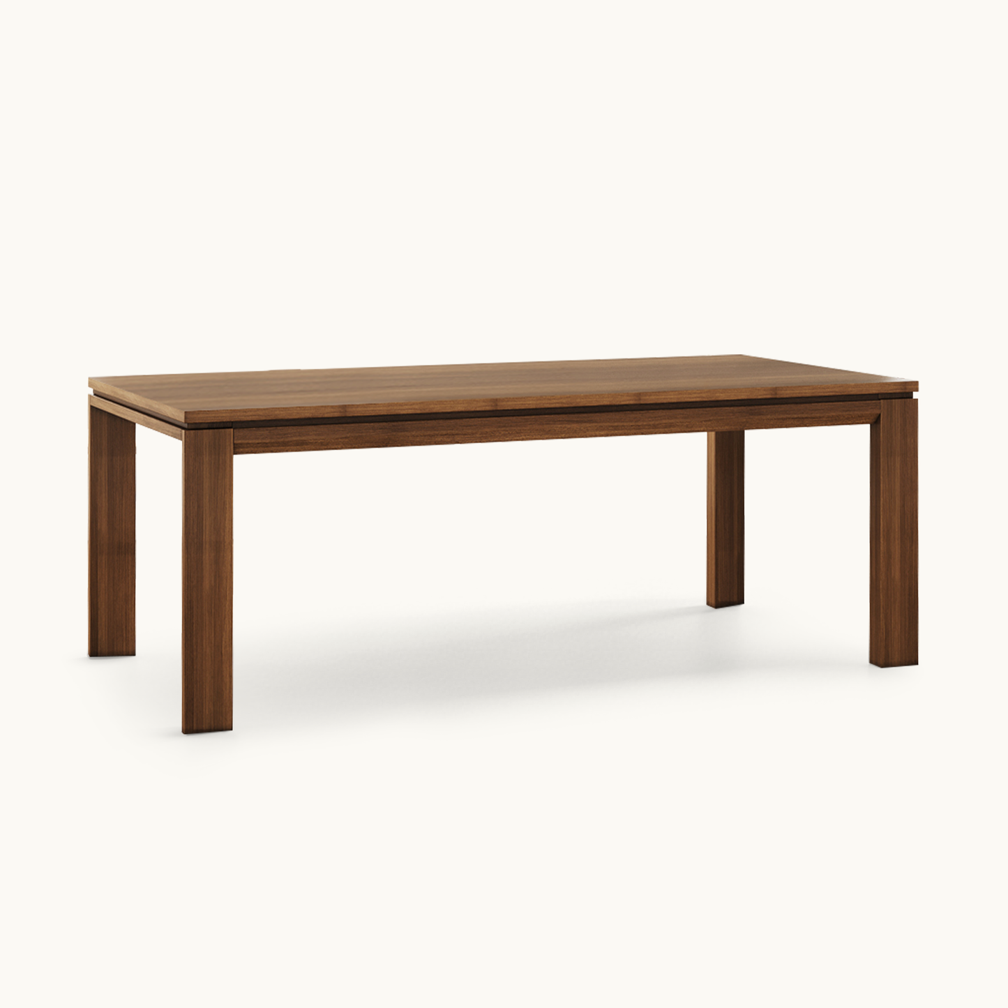 Dining Table D43-FK-M001 Mid-Century Modern Solid WoodGenerous Tabletop Space 70.87"