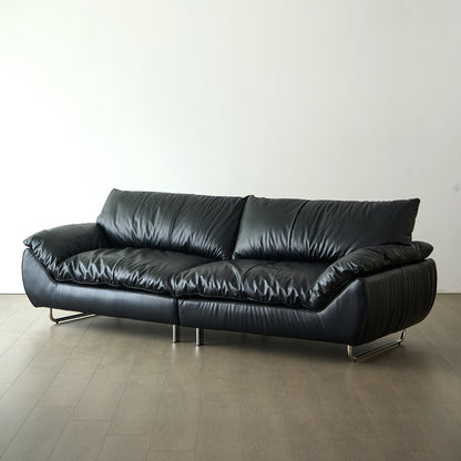 Zane Genuine Leather Sofa (87” / 94” / 102” / 110”)