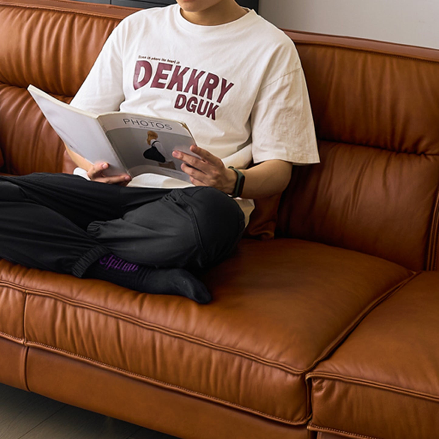 Shendu Genuine Leather Sofa (94” / 102” / 110”)