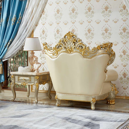 Versailles Royale Luxury Sofa Set – European Baroque Gold Carved Living Room Collection