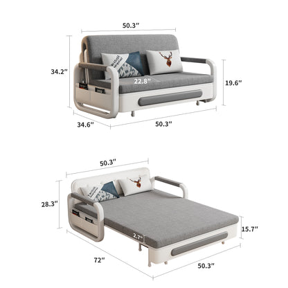 Sofa SFC00 Modern Fold-Out Sofa Bed Durable Fabrics 57.4"