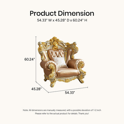 Versailles Imperial Sofa Set – Luxury French Rococo Living Room Collection