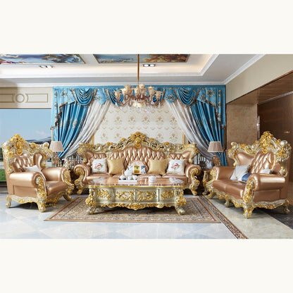 Versailles Imperial Sofa Set – Luxury French Rococo Living Room Collection