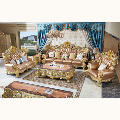 Versailles Imperial Sofa Set – Luxury French Rococo Living Room Collection