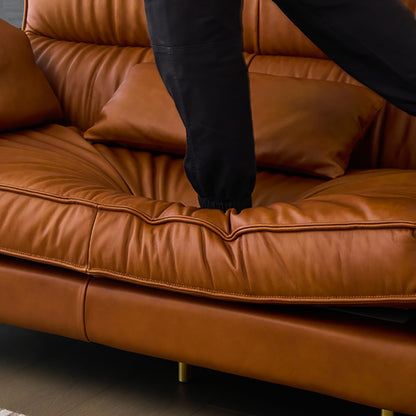 Shendu Genuine Leather Sofa (94” / 102” / 110”)