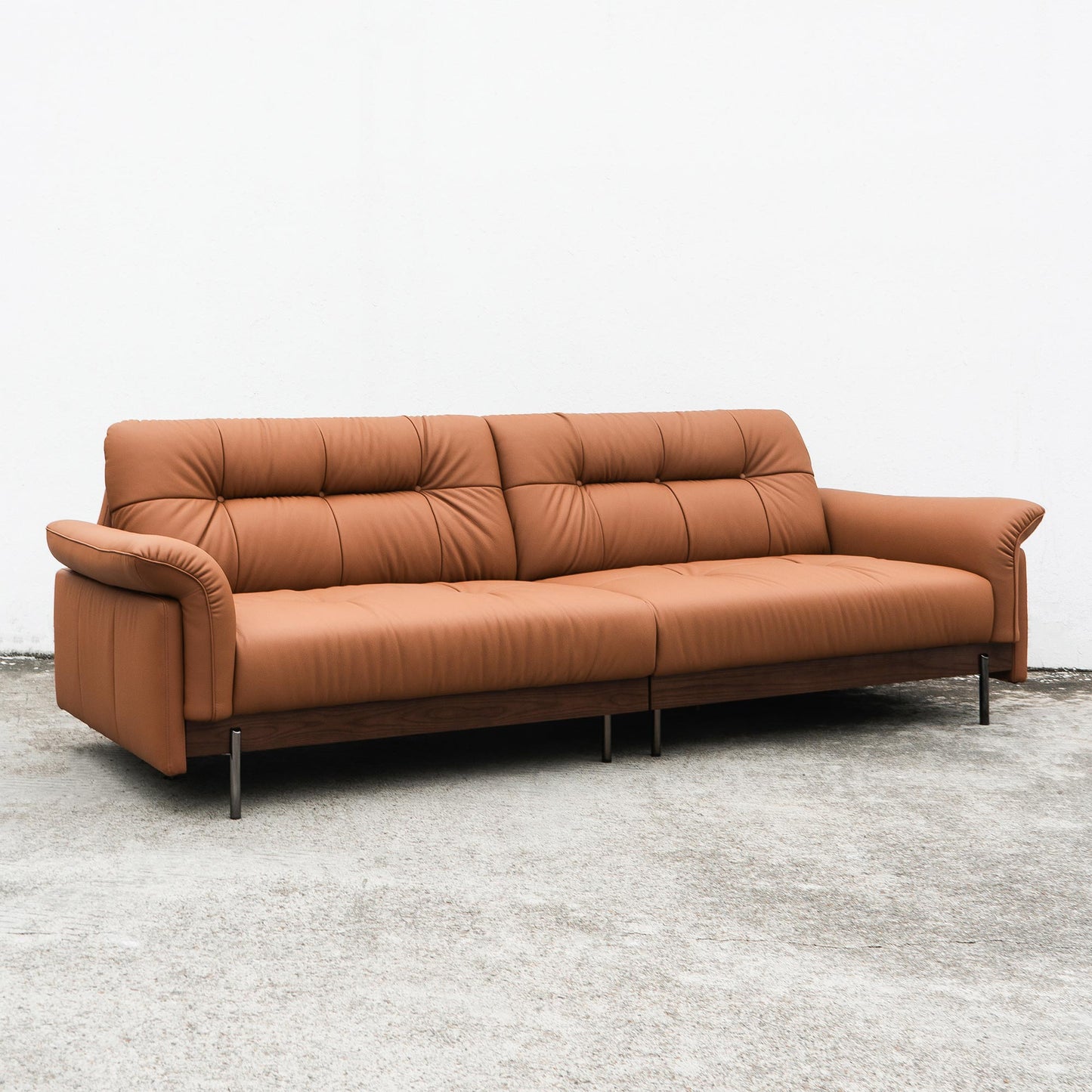 Liuguang Genuine Leather Sofa (94” / 110” / 118” / 126”)