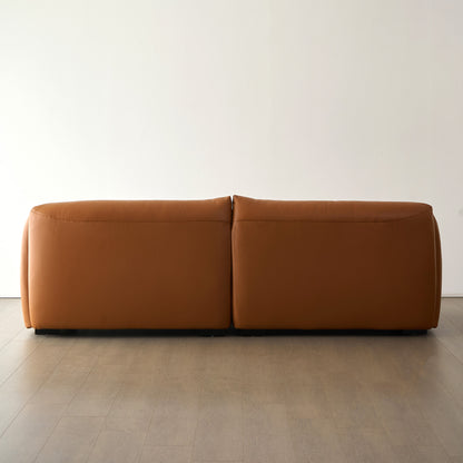 Karl Genuine Leather Sofa (87” / 94” / 102” / 110”)