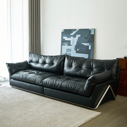 Blaine Genuine Leather Sofa (87” / 94” / 102” / 110”)