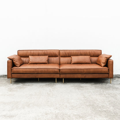 Shendu Genuine Leather Sofa (94” / 102” / 110”)