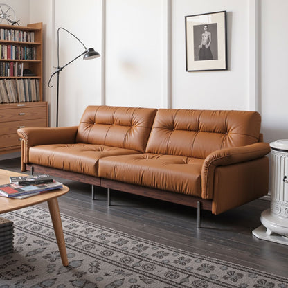 Liuguang Genuine Leather Sofa (94” / 110” / 118” / 126”)