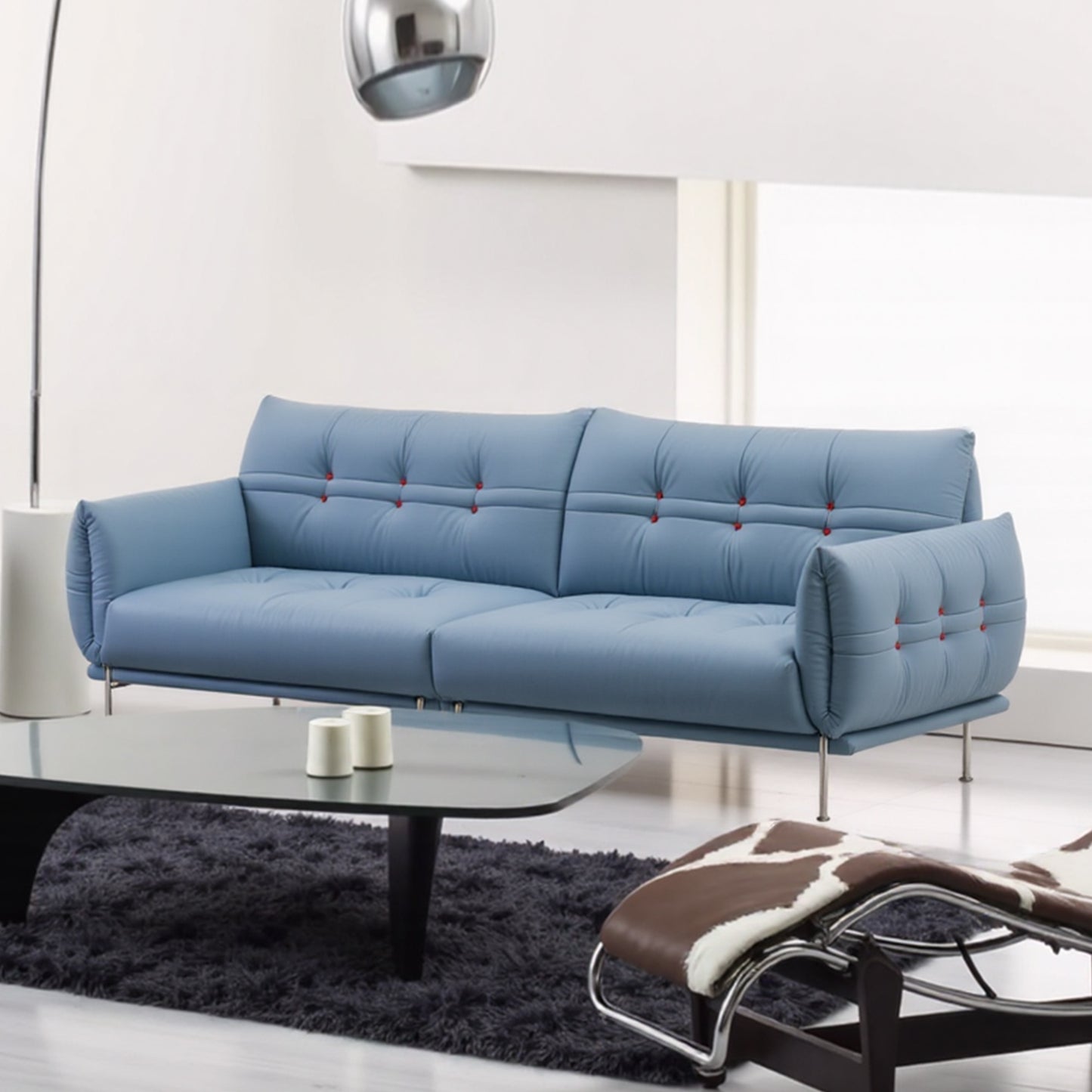 Shelby Genuine Leather Sofa (79” / 87” / 95” / 102”)
