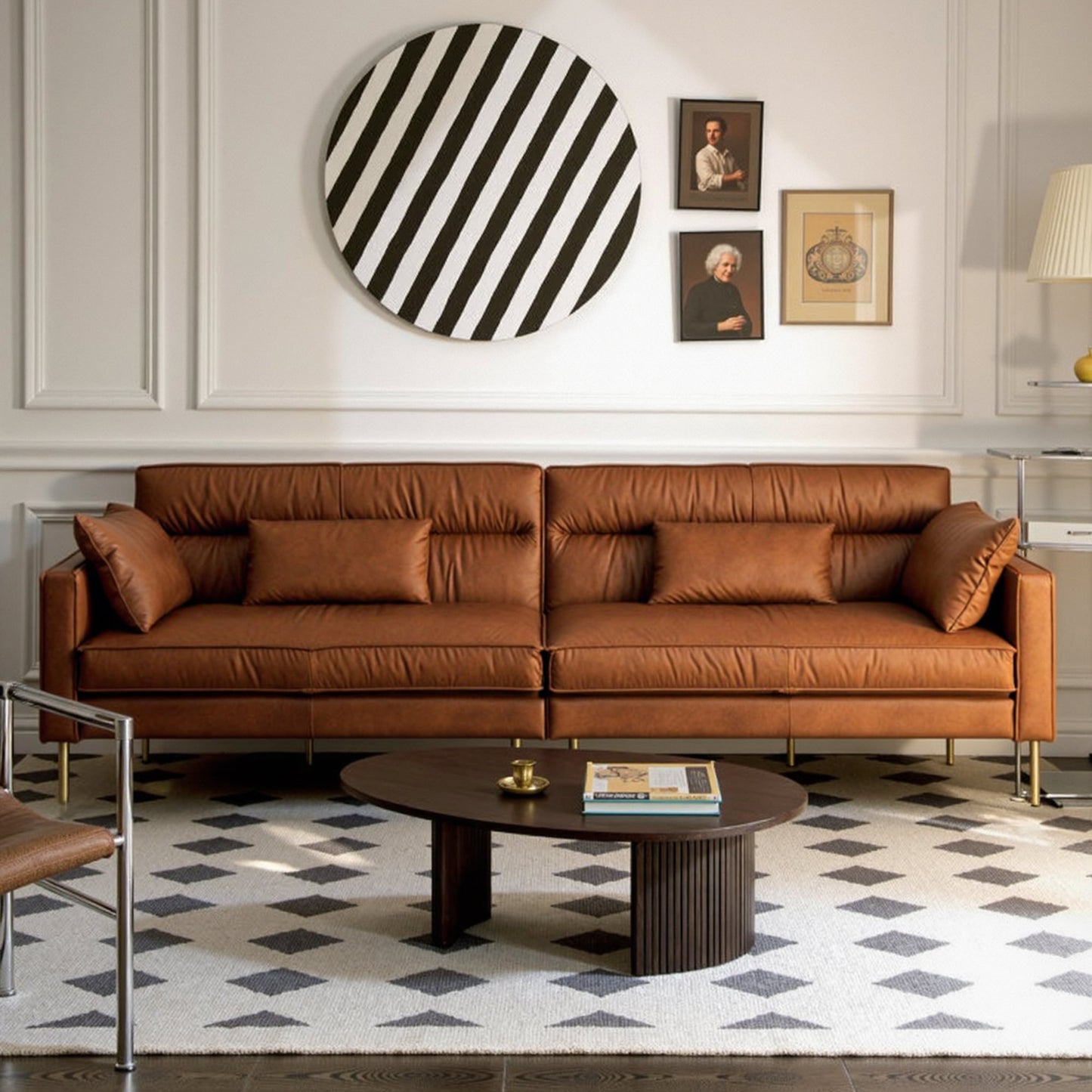 Shendu Genuine Leather Sofa (94” / 102” / 110”)