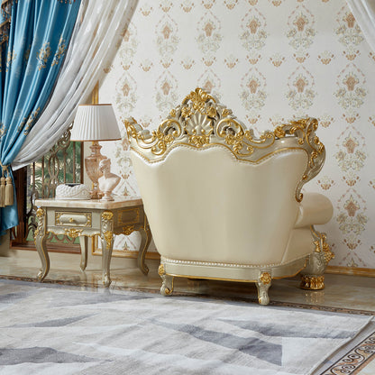 Versailles Royale Luxury Sofa Set – European Baroque Gold Carved Living Room Collection