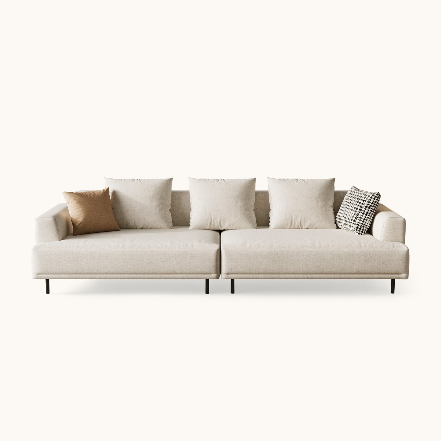 Contemporary Deep Lounge Sofa for Modern Living Rooms