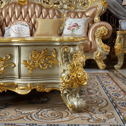 Versailles Royale Coffee Table – French Rococo Luxury Center Table