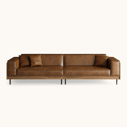 Modern 4-Seater Sofa with Deep Seats for Living Rooms