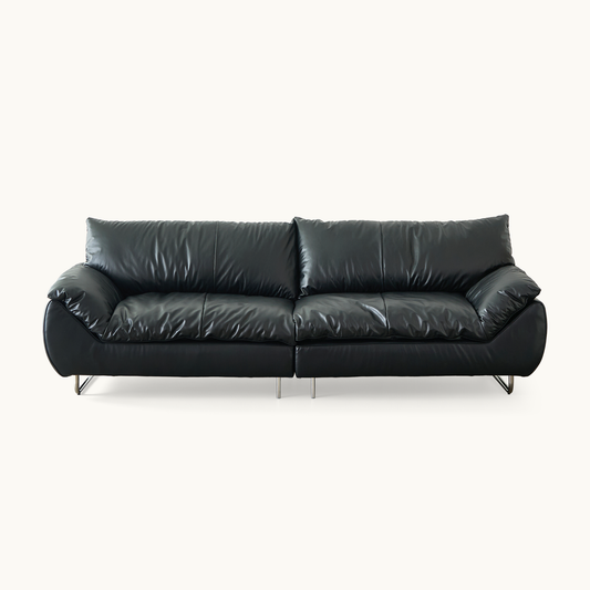 Zane Genuine Leather Sofa (87” / 94” / 102” / 110”)
