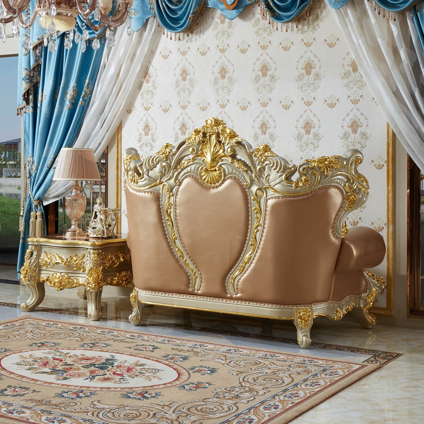 Versailles Imperial Sofa Set – Luxury French Rococo Living Room Collection