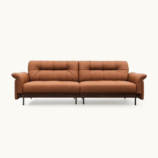 Liuguang Genuine Leather Sofa (94” / 110” / 118” / 126”)