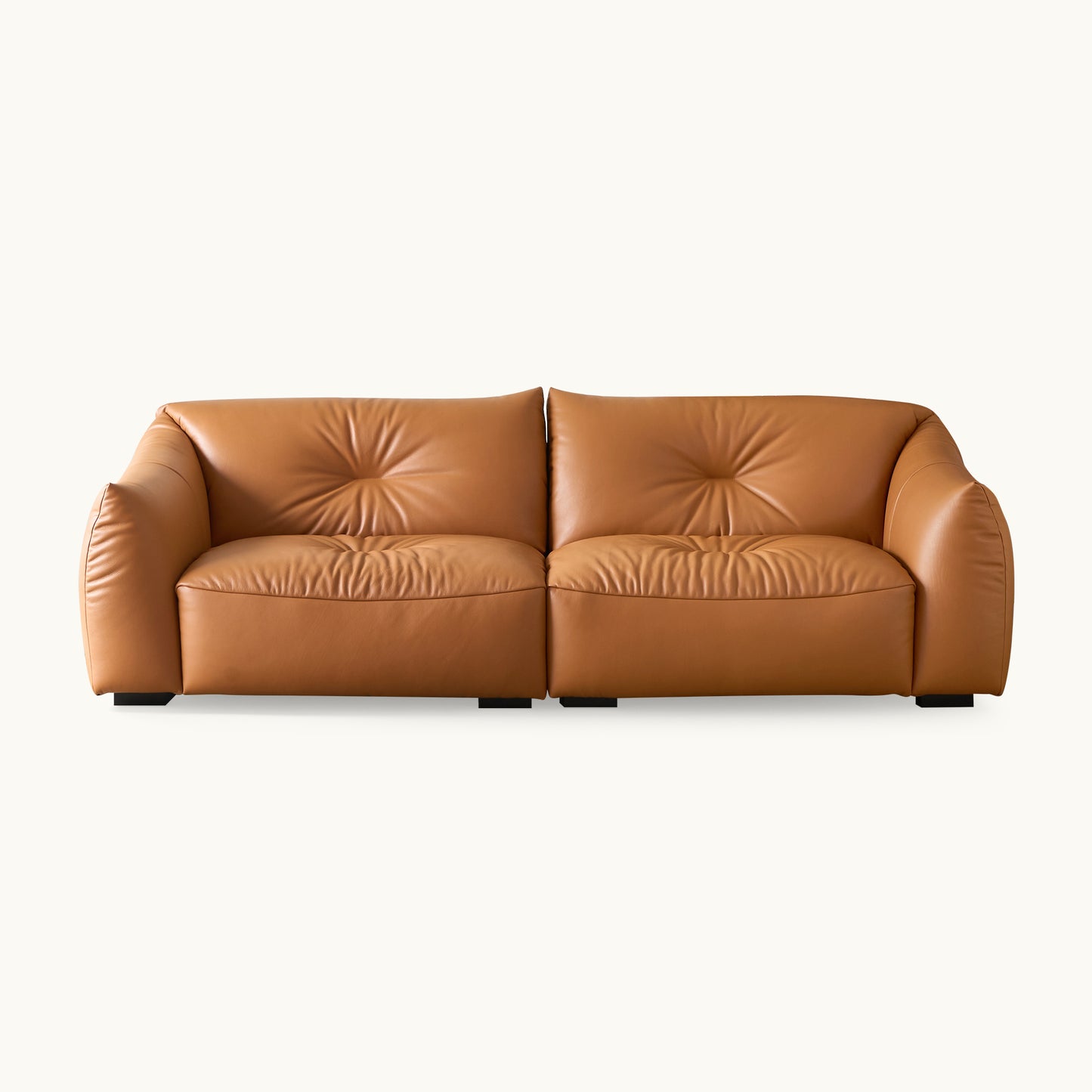 Karl Genuine Leather Sofa (87” / 94” / 102” / 110”)