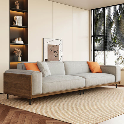 FamiDear Contemporary Living Room Set – Modern Sofa, Coffee Table & TV Stand Bundle