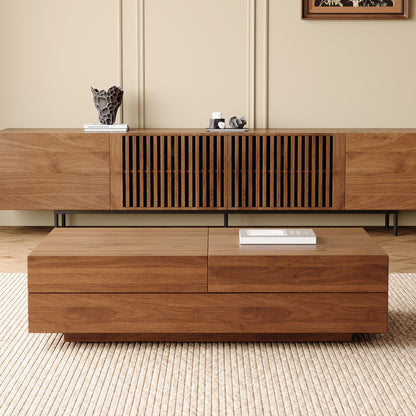 FamiDear Contemporary Living Room Set – Modern Sofa, Coffee Table & TV Stand Bundle