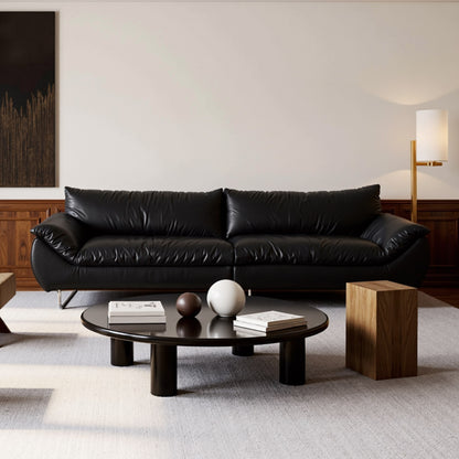 Zane Genuine Leather Sofa (87” / 94” / 102” / 110”)