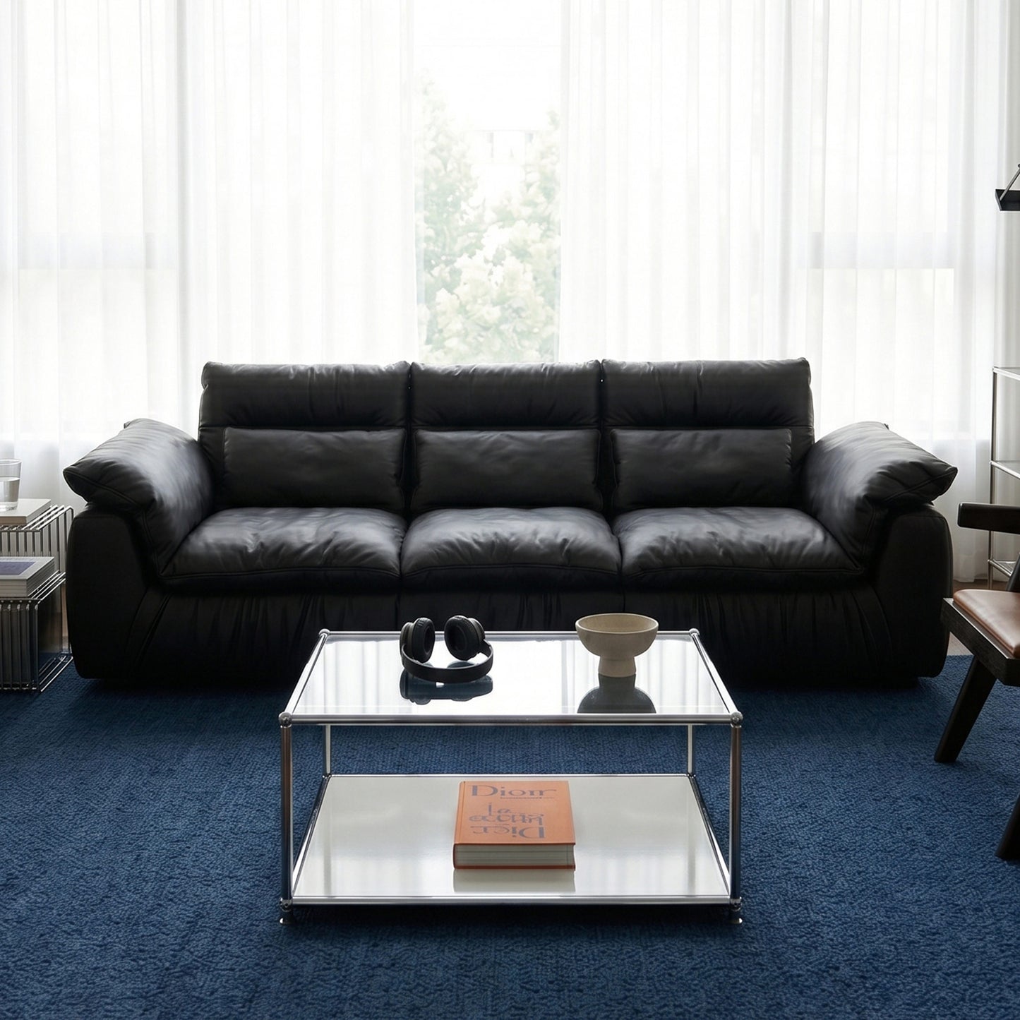 Bailey Genuine Leather Sofa (94” / 102” / 110”)