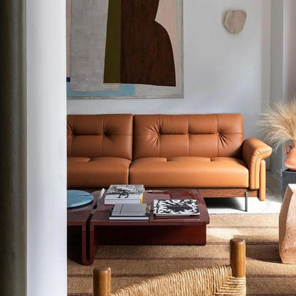 Liuguang Genuine Leather Sofa (94” / 110” / 118” / 126”)