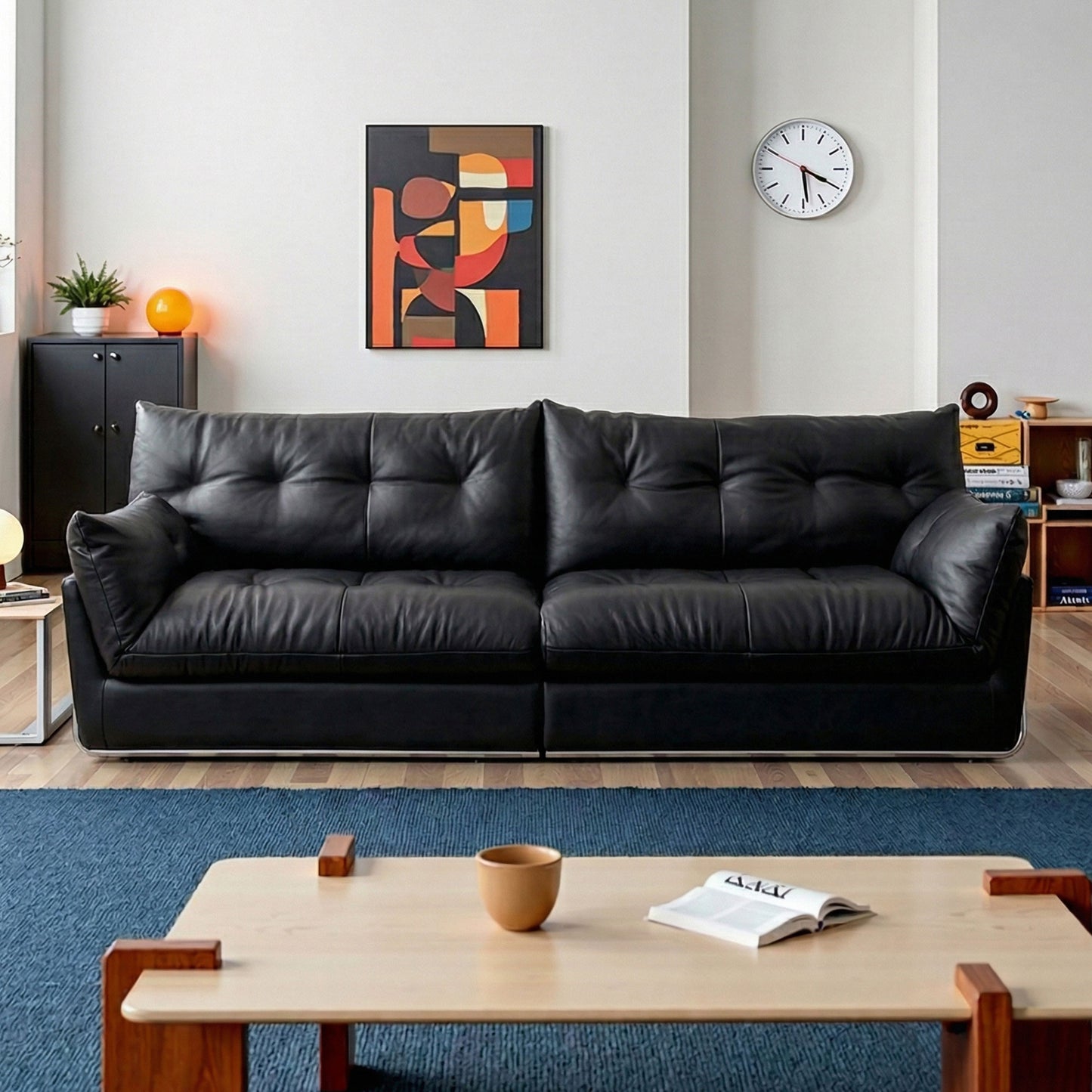 Blaine Genuine Leather Sofa (87” / 94” / 102” / 110”)
