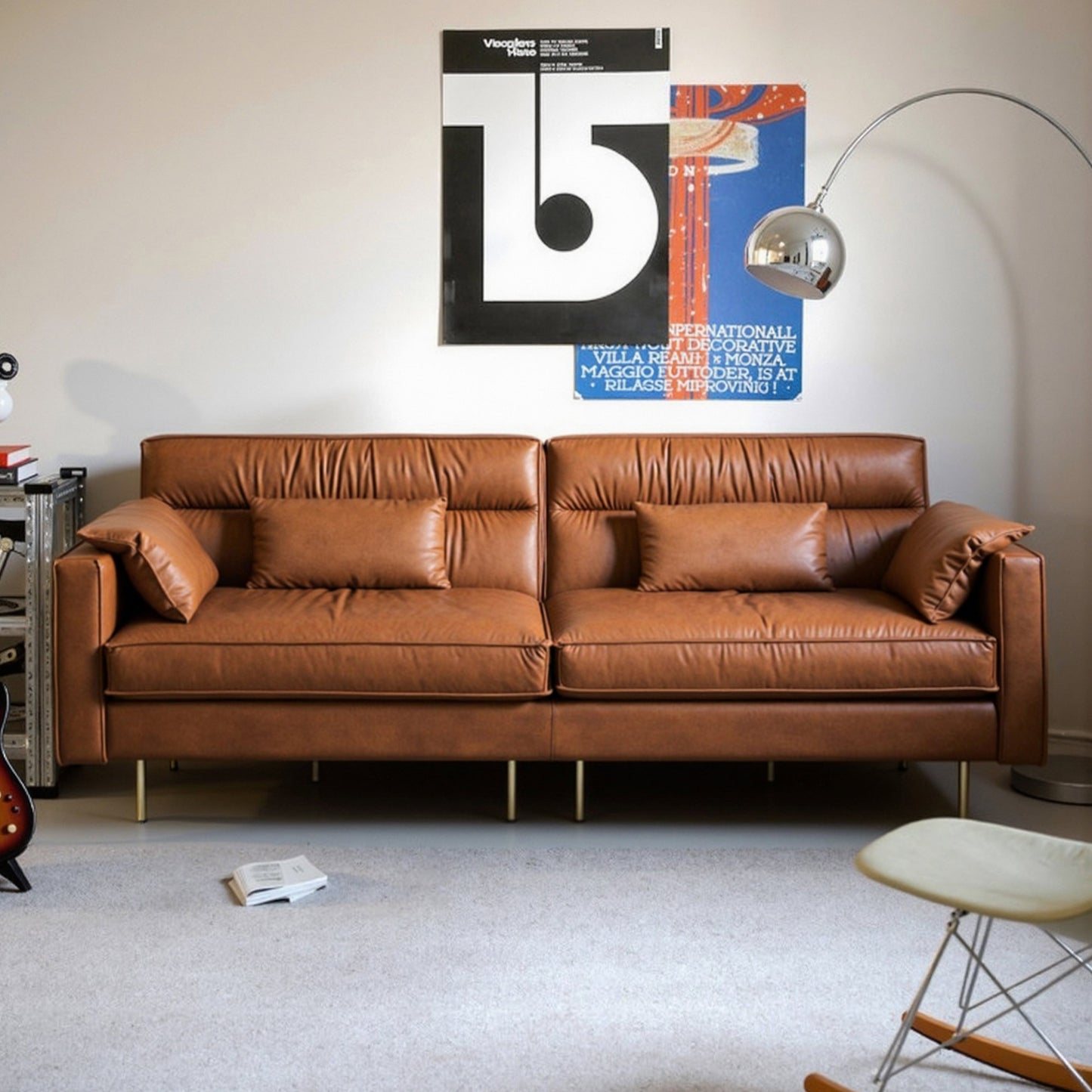Shendu Genuine Leather Sofa (94” / 102” / 110”)