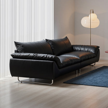 Zane Genuine Leather Sofa (87” / 94” / 102” / 110”)