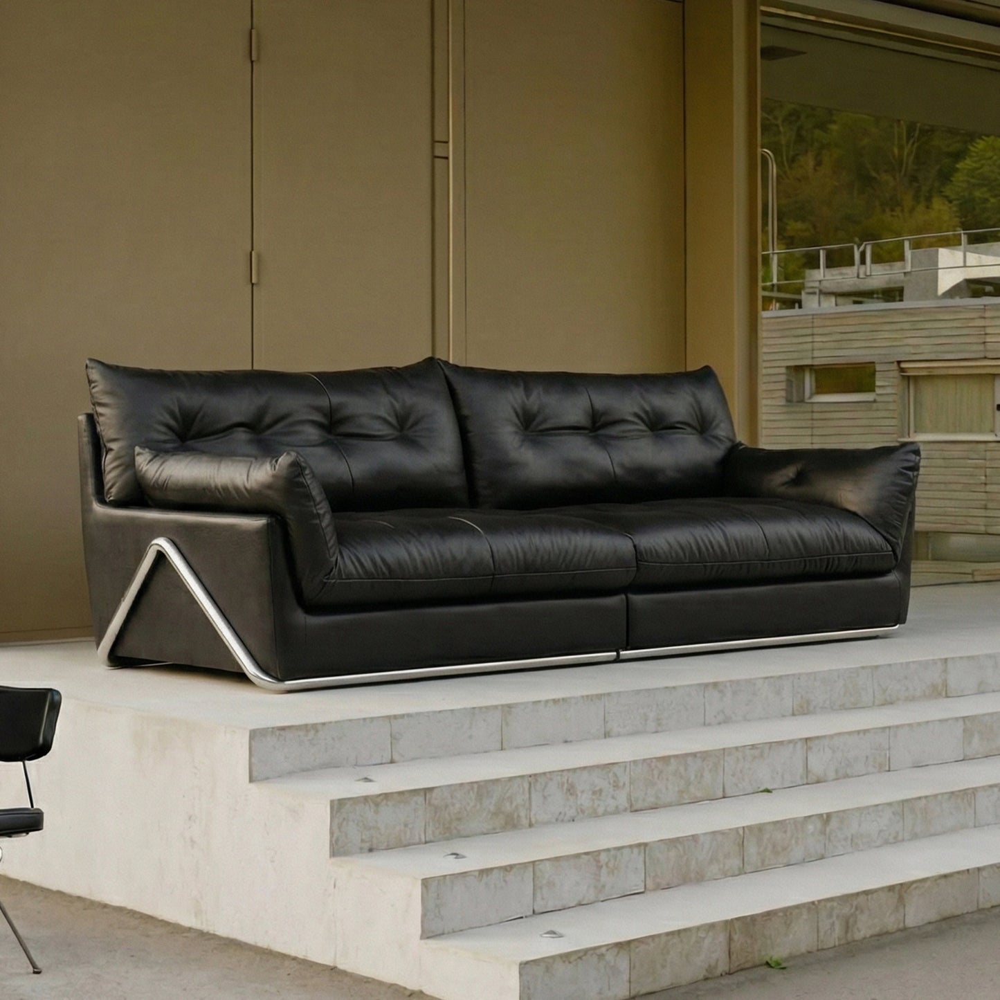 Blaine Genuine Leather Sofa (87” / 94” / 102” / 110”)