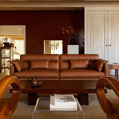 Shendu Genuine Leather Sofa (94” / 102” / 110”)