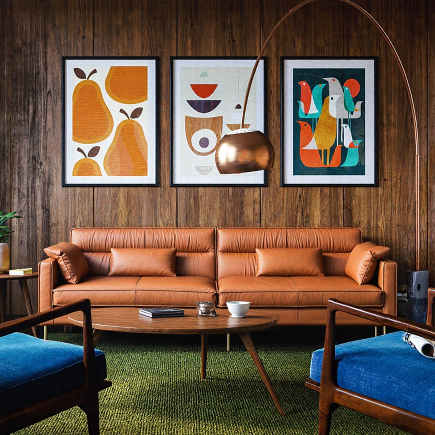 Shendu Genuine Leather Sofa (94” / 102” / 110”)