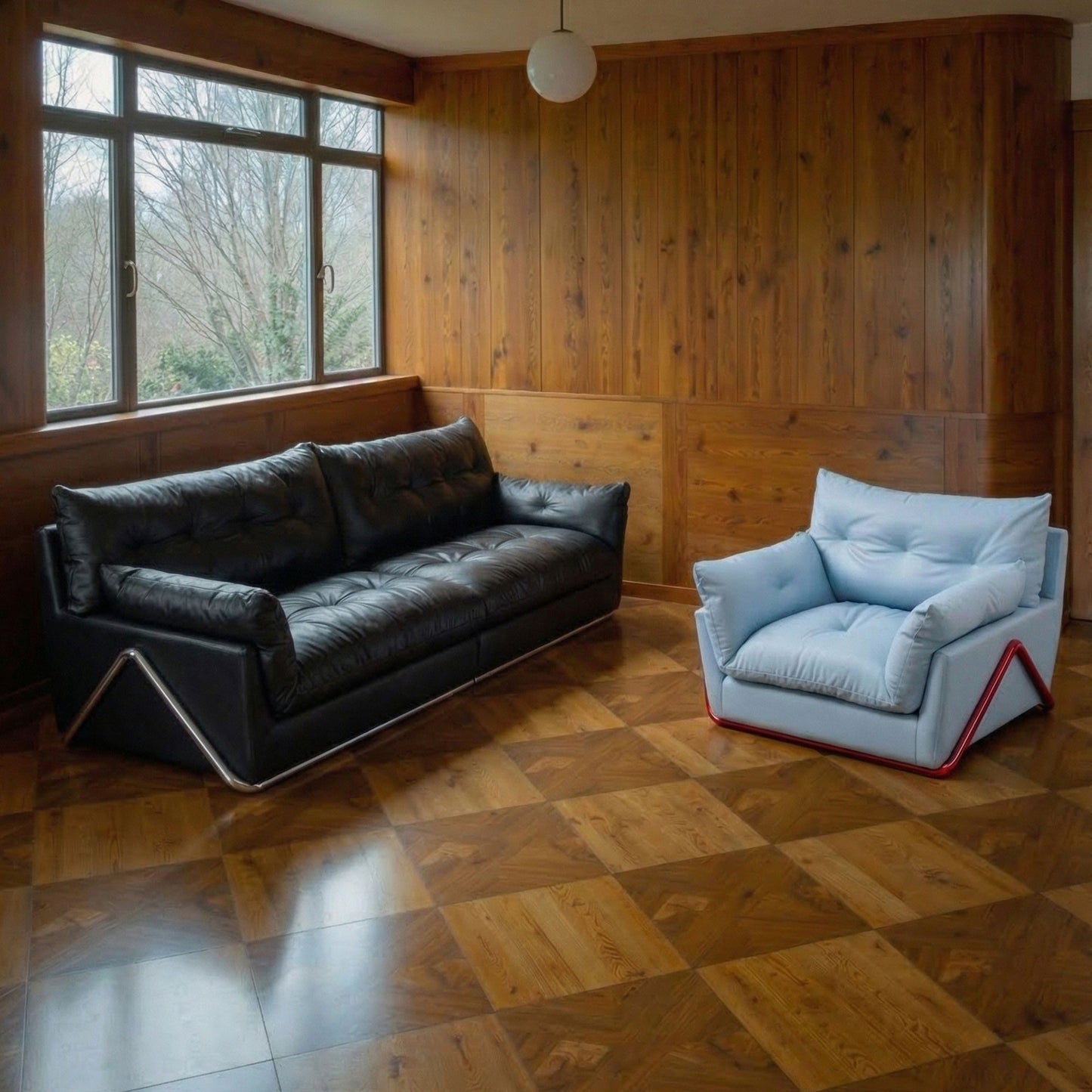 Blaine Genuine Leather Sofa (87” / 94” / 102” / 110”)