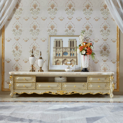 Versailles Royale Luxury TV Stand Collection – European Baroque Entertainment Center